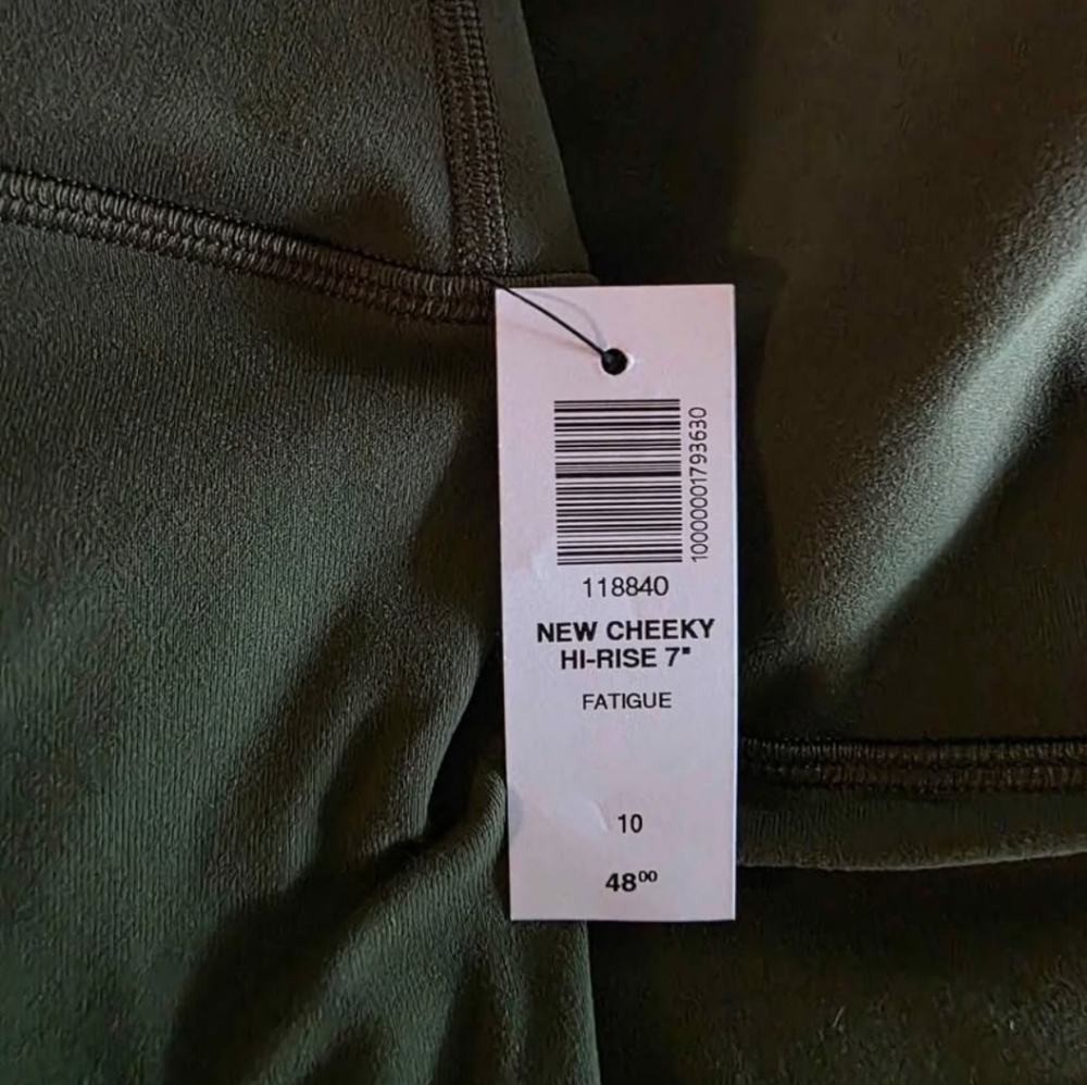 Aritzia Olive Green Shorts - Picture 3 of 3
